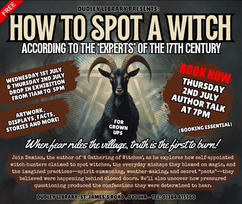 Dudley Library - How To Spot a Witch